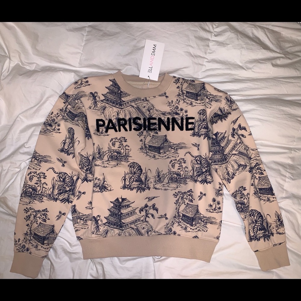 Ellandemm Parisienne Crewneck NEW W TAGS SOLD OUT